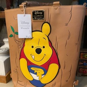 Loungefly Winnie the Pooh stuck in your purse tote